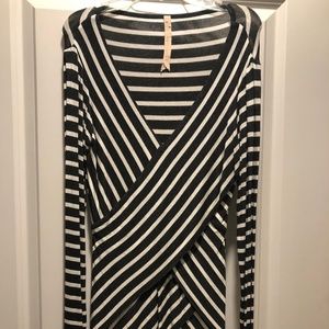 Striped Fitted Tunic